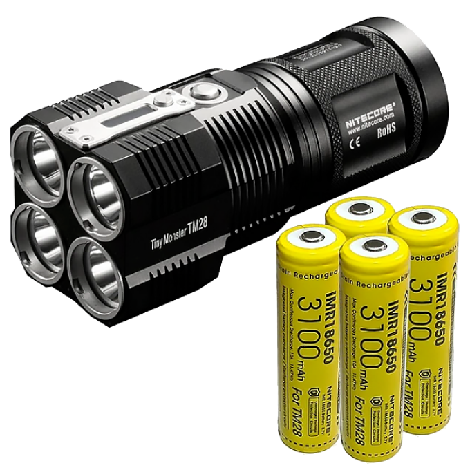 Фонарь поисковый NITECORE TM28 KIT 16106